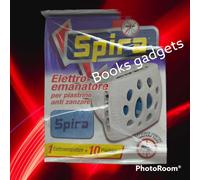 3 Conf. SPIRA (3 Elettroemanatore Elettrico+30 Piastrine) contro Zanzare Tigri