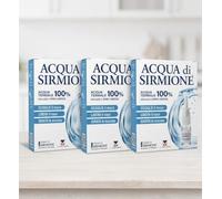 3 confezioni di ACQUA SIRMIONE da 6 fiale