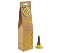 3 CONFEZIONI di INCENSO IN CONI ORGANIC GOODNESS SANDALWOOD CON BRUCIATORE DA 1