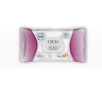 Lycia - Salviettine Struccanti per Pelli Normali, Salviette Struccanti per Viso e Occhi, con Acido Ialuronico, in tessuto 100% naturale, 60 pezzi