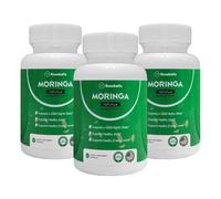 3 Confezioni di Moringa da 180 Capsule per Supporto Immunitario e Digestivo