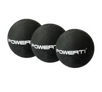 3 confezioni di palline da squash professionali da 37 mm con doppi punti gialli,