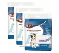 3 confezioni di Trixie assorbenti per cuccioli Nappy-Stubenrein con profumo di lavanda 40 × 60 cm, 3 x 7 pz.