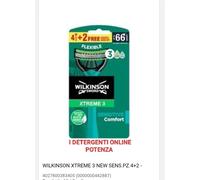 WILKINSON XTREME 3 SENSITIVE 4+2