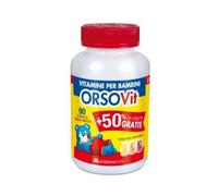 3 Confezioni Orsovit | 90 Caramelle Gommose - vitamine per bambini Scad 05/26