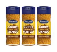 3 confezioni Santa Maria Mango Curry 41 g spezie curry indiano condimento sve...