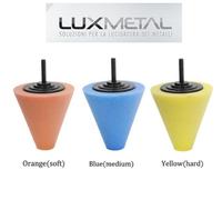 3 POWER CONO abrasivo PULIRE PULIZIA LUCIDARE CERCHI IN LEGA ALCOA SPEEDLINE