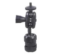 3 connettori per testa compatti da 17 mm con spina da 1/4 pollici su filettatura interna per accessori stabili per treppiedi Global Sphere Head Tripod Link
