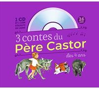 3 contes du Père castor à écouter: Marlaguette - La Vache orange - Une histoire de singe (+ CD)