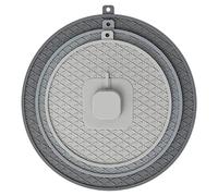 3 coperchi in silicone "Silitop" 22 26 31cm