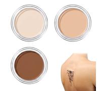 3 copertine per tatuaggi, impermeabili, resistenti alle cicatrici, coprono le cicatrici, impermeabili, naturali, perfetti per le cicatrici, 6 g