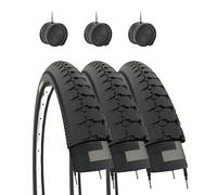 3 COPERTONI 26 X 2 X 1 3/4 (54-571) + CAMERE PNEUMATICI CARRETTO FURGONCINO BICI
