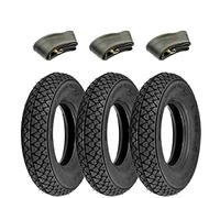 3 COPERTONI UNION 3.00-10 + CAMERE PNEUMATICI COMPATIBILI CON VESPA 50 SPECIAL XL Rush 50 PK XL2 HP