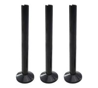 3 Coperture per Tubi Neri, Manicotti 200 mm, Copertura per Valvole e Scaldasalviette, Decorazione per Tubi