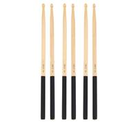3 Coppie 5A Drumsticks in Legno in Legno in Legno in Legno Terrette a Forma di Acqua