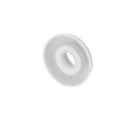 3 coppie di auricolari punte di ricambio compatibile per OPPO Enco Air 2i/Air 3i per OPPO Air3 Pro/Air4 Pro/Free3, silicone orecchio punte auricolari cuffie Buds Cups (S/M/L) (Bianco latte)