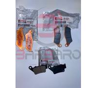 3 COPPIE PASTIGLIE FRENO POST. E ANT. ORIGINALI YAMAHA TENERE 700 DA 2019 A 2024