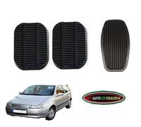 3 COPRIPEDALI COPRI PEDALI PEDALIERA GOMMA ACCELER FRIZIONE FRENO FIAT PUNTO MK1