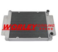 3 core aluminum radiator for Mazda RX7 1979-1982 with heater pipe manual 80 81