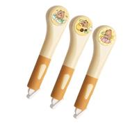 3 correttori a nastro, 6 m x 5 mm, per prendere appunti, ricaricabili, per un totale di 18 m, nastro per scuola e ufficio