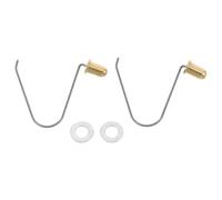 3 Count Asta Di Spinta Per Scooter Perno Bloccaggio Clip Molla Con Pulsante