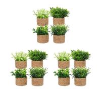 3 Count Modello Di Pianta Verde Delle Bambole Miniature Casa Accessori Per La