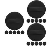 3 Count Piumino Da Cipria Applicatore Soffio Di Polvere Fissare La