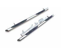 3 " Cromo Inox Barre Laterali + 4 Passo Pastiglie Per Mercedes sprinter Lwb 2018