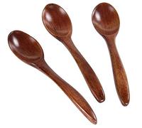 3 cucchiai in legno naturale, piccoli cucchiai per miele, molto pratici e popolari