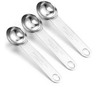 3 cucchiaini da 5 ml cucchiai dosatori in acciaio inossidabile cucchiai dosatori da tavola cucchiaino da tè misurino gadget da cucina per cucinare