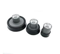 3 cuscinetti di supporto da 1/2/3 pollici per filettatura M14, supporto per levigatura e lucidatura per macchine rotanti, materiale poroso morbido per lavori di dettaglio