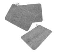 3 cuscini per sedile doccia: tappetini per sauna in feltro spesso - isolamento