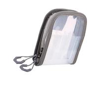 3. Custodia per esche a 6 scomparti, trasparente, con cerniera, per esche da pesca, con scomparti multipli