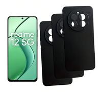 3 custodie per telefono in arenaria nera, adatte per telefoni Vivo, custodie per telefoni neri Realme, custodie per telefoni, cover per telefoni, custodie per telefoni neri, custodie per telefoni mini