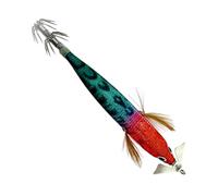 3 D Fishing Tackle Gear with Hooks - 4.72 Inch Squid Hook for Lakes Rivers | Squid Jig - Squid Lure Glow Artificial, 12cm Large Bait for Deep Water,