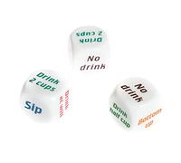 3 dadi da bere per addio al celibato, addio al nubilato, Natale, pub, club, bar, gattonare, gioco alla moda