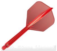 3 Dart Flights TARGET K-FLEX No. 6, Colore E Lunghezza Selezionabili