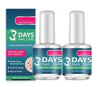 3 Days Nail Care, Olio per Cuticole alla Cheratina e Aminoacidi con Aloe Vera e Lavanda - Trattamento Idratante per Mani Secche, Cura delle Cuticole e Riparazione dei Calzini, 16 ml (2 PCS)