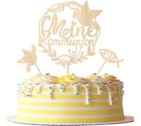 3 decorazioni per torte in legno per la mia comunione, motivo colomba della pace, decorazione per torte religiose, Gesù Comunione, tema bambino, doccia, bambini, compleanno, festa, torta