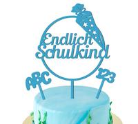 3 decorazioni per torte per l'inizio della scuola, infine per la scuola, in legno, per l'inizio della scuola, decorazione per torte personalizzata, ABC 123, per la scuola 2025, per la festa della
