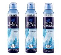 3 deodoranti per ambienti Felce Azzurra Aria Casa Talco Classico 250 ml spray per ambienti