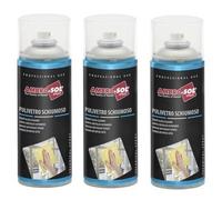 3 DETERGENTE VETRI AUTO CASA PULIZIA CRISTALLI 400ml PER PARABREZZA PROFESSIONAL