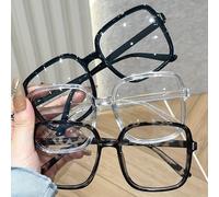 3 di Occhiali Decorativi Unisex Oversize Minimalisti Classici , Regali per e Decorazioni per la Vita Quotidiana, , Neutri e Versatili, Casual , Resistenti e da Indossare