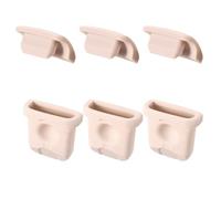 3 diaframmi in silicone e 3 tappi per beccuccio per Eufy E10/E20/S1/S1 Pro, diaframmi morbidi in silicone e tappi anti-perdite per tiralatte indossabili, accessori di ricambio