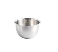 3 dimensioni, ciotole for insalata in acciaio inossidabile 304, set di for la conservazione della cucina, zuppa, ramen(16cm-1500ml)