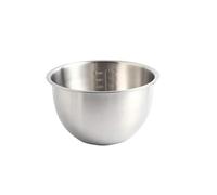 3 dimensioni, ciotole for insalata in acciaio inossidabile 304, set di for la conservazione della cucina, zuppa, ramen(20cm-2500ml)