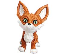 3 dimensioni stampate volpi realistiche senza peli statue di volpi 3 dimensioni animale con flessibile articolato decorazioni per la casa desktop ornamento animale domestico