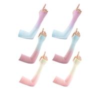 3 Doppi Impiegati Sportivi, Maniche Armate, Maniche Di Protezione Solare Raffreddante, Maniche Radar, Maniche Da Corsa, Maniche Da Donna E Maniche Protettive Colorate.