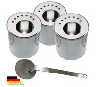 3 Dosi / 3 Piastre Risparmio / 1 Fiamma-Killer / Per camino a bioetanolo