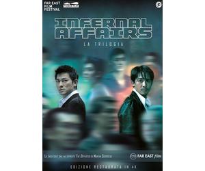 3 Dvd INFERNAL AFFAIRS TRILOGIA box cofanetto collezione serie completa nuovo